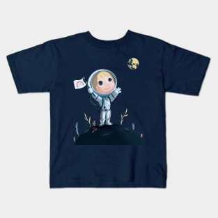 Space Girl Kids T-Shirt